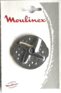 Нож + решетка (комплект A09B01) для мясорубки MOULINEX (Мулинекс) HV2 (ME205..., ME206...), HV4 (ME41...), HV6 (DR7, DR8, DKA), HV8